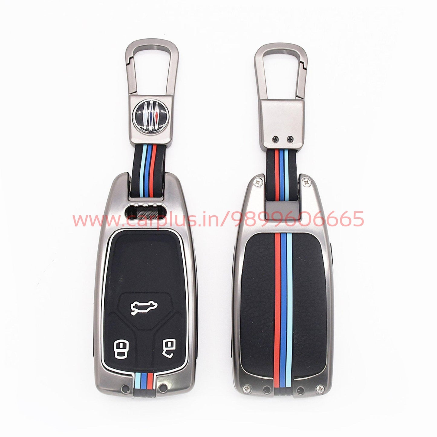 
                  
                    KMH Metal With Silicone Car Key Cover for Audi-KEY COVER-KMH-KEY COVER-CARPLUS
                  
                