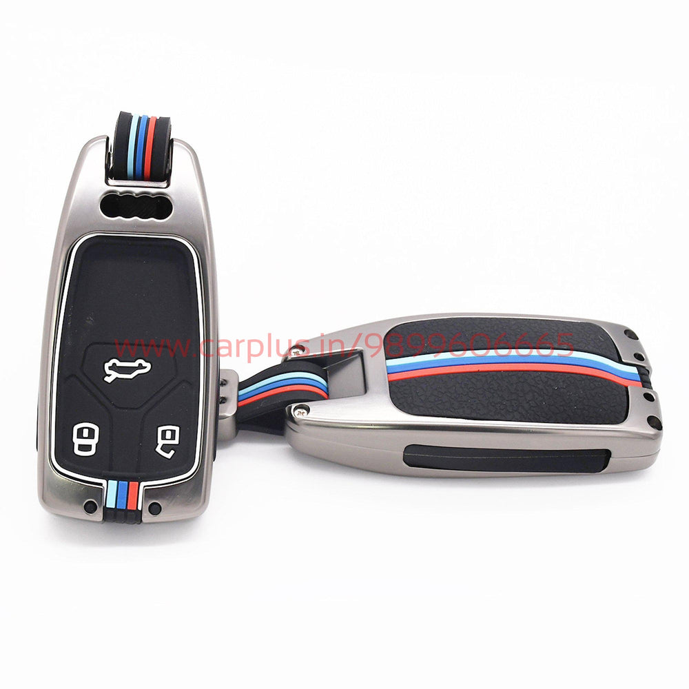 
                  
                    KMH Metal With Silicone Car Key Cover for Audi-KEY COVER-KMH-KEY COVER-CARPLUS
                  
                