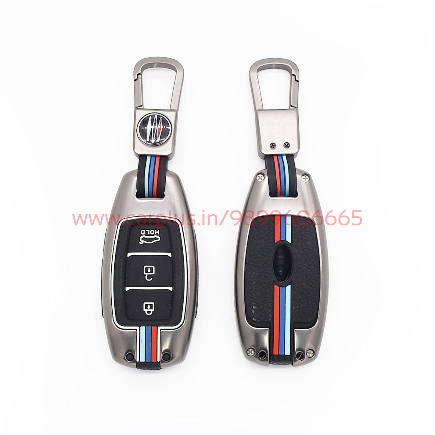 
                  
                    KMH Metal With Silicone Car Key Cover for Hyundai (D1)-KEY COVER-KMH-KEY COVER-CARPLUS
                  
                