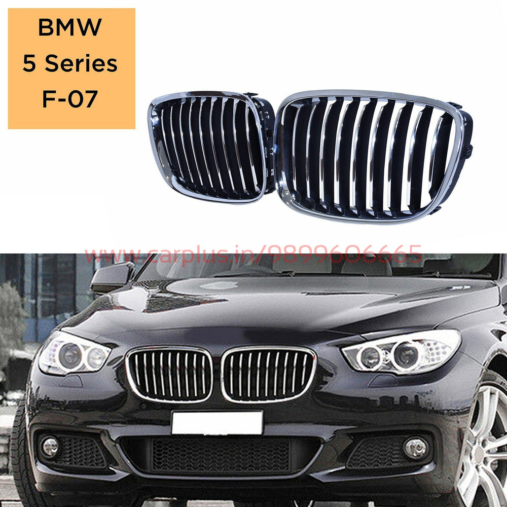 
                  
                    KMH OEM Replacement Grill For BMW 5 Series GT F07 (Outer Chrome with Chrome N Black Fins, Set Of 2Pcs) KMH-GRILL GRILLS.
                  
                