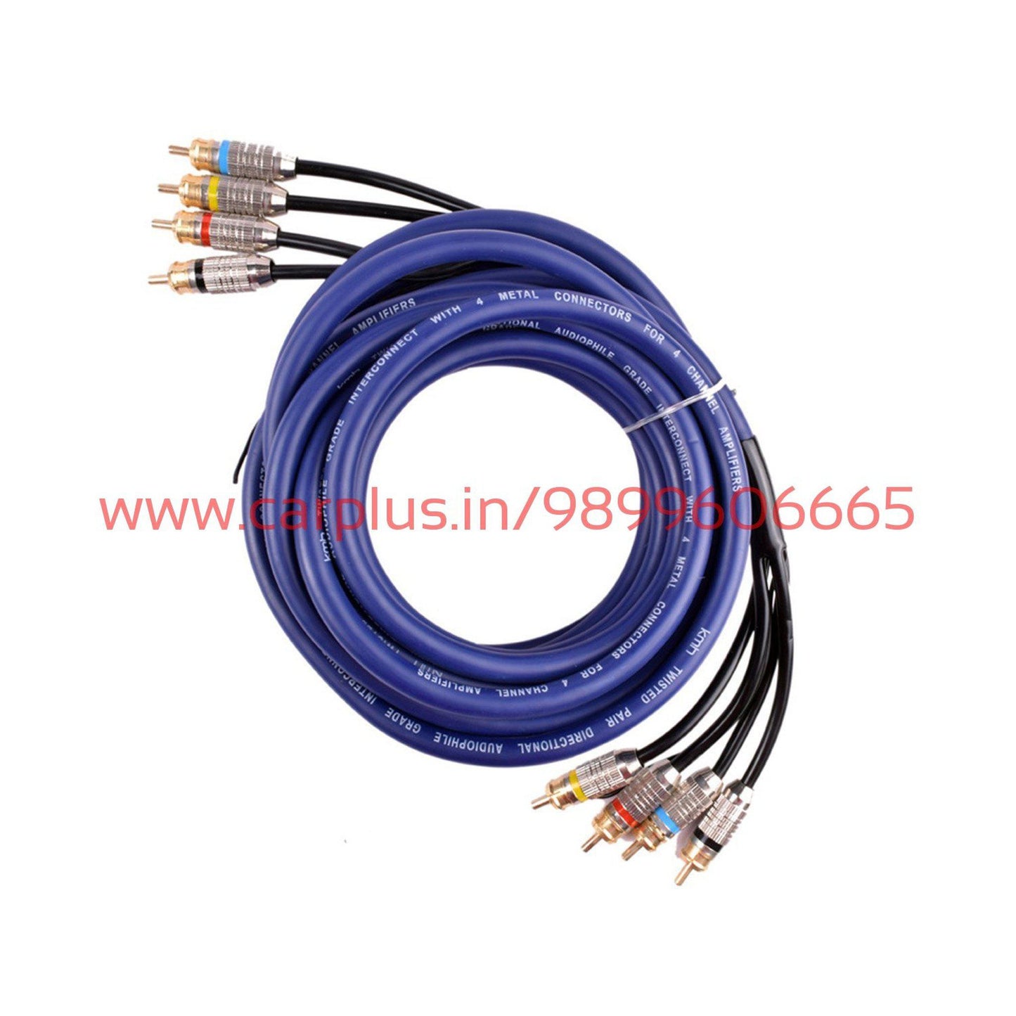
                  
                    KMH 4 Channel RCA Cable Psr-36 KMH-RCA CABLE RCA CABLE.
                  
                