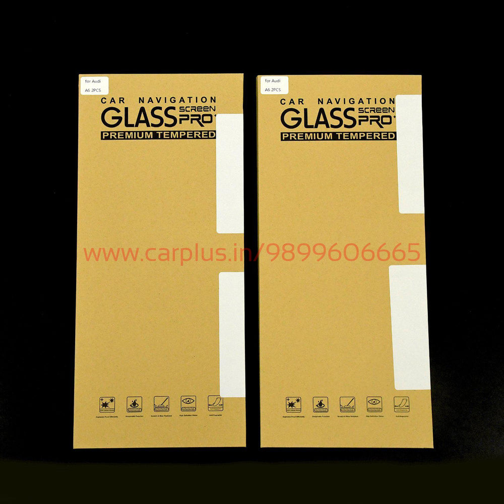 KMH Premium Tempered Screen Protector for Audi A6 (Set of 2pcs)-SCREEN PROTECTOR-KMH-SCREEN PROTECTOR-CARPLUS