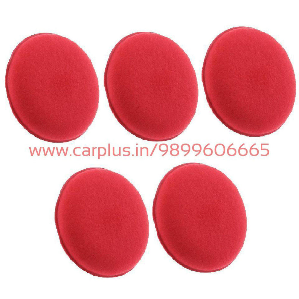 KMH Professional Power Foam Applicator Pad (5 Pieces)-Red KMH-APPLICATOR PADS APPLICATOR PADS.