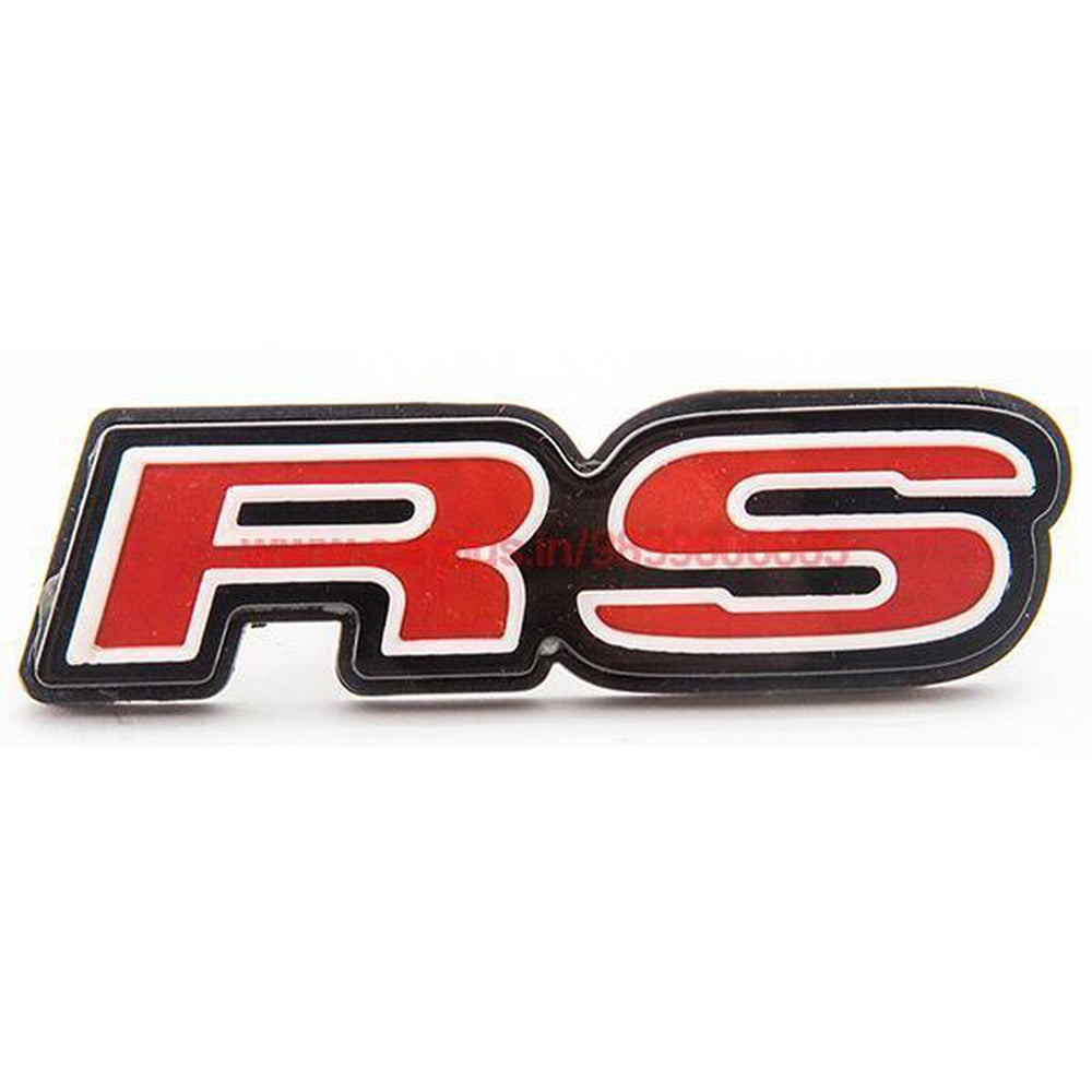 KMH RS Car Styling Auto Grille Badge Emblem Logo Light For Audi