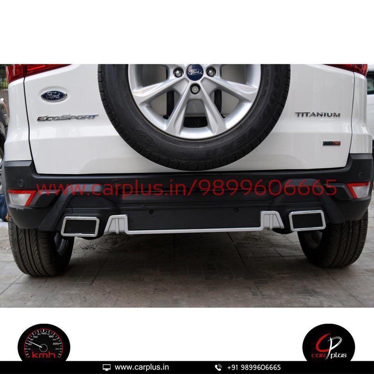 
                  
                    KMH Rear Bumper Guard for Ford Ecosport Facelift KMH-REAR GUARDS REAR GUARDS.
                  
                
