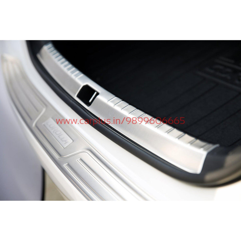 
                  
                    KMH Rear Bumper Inside Plate Chrome for Toyota Altis (2014, 1Pc) CN LEAGUE EXTERIOR.
                  
                