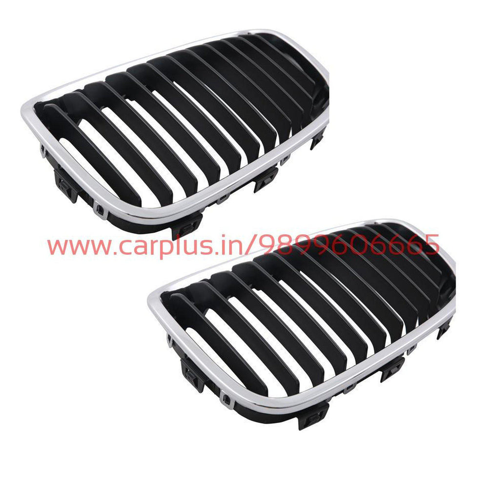 KMH Replacement Grill For BMW 1 Series F20 (Outer Chrome with Black Fi –  CARPLUS