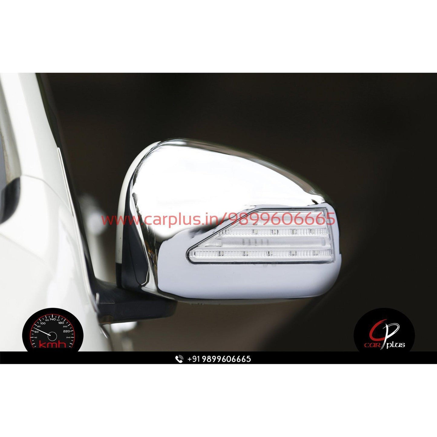 
                  
                    KMH Side Mirror Chrome with Indicator for Honda City (2014) CN LEAGUE EXTERIOR.
                  
                