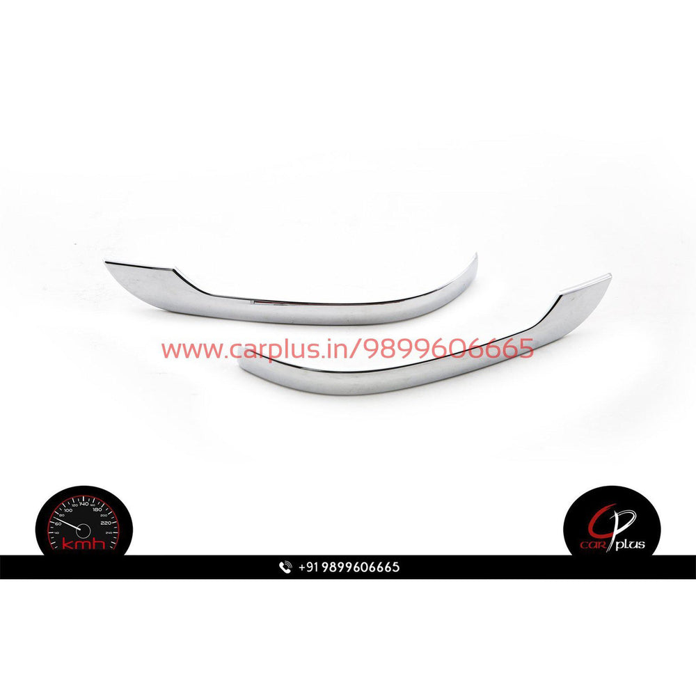 KMH Side Mirror Indicator Ring Cover Chrome for Maruti Suzuki SCross (Set of 2Pcs) CN LEAGUE EXTERIOR.