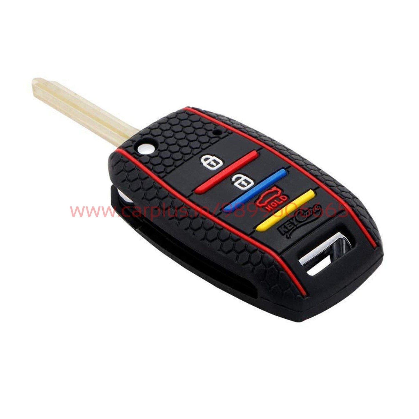 
                  
                    KMH Silicone 3 Botton Flip Key Cover KC-35 for Kia Seltos (1st GEN) KEY CARE KEY COVER.
                  
                