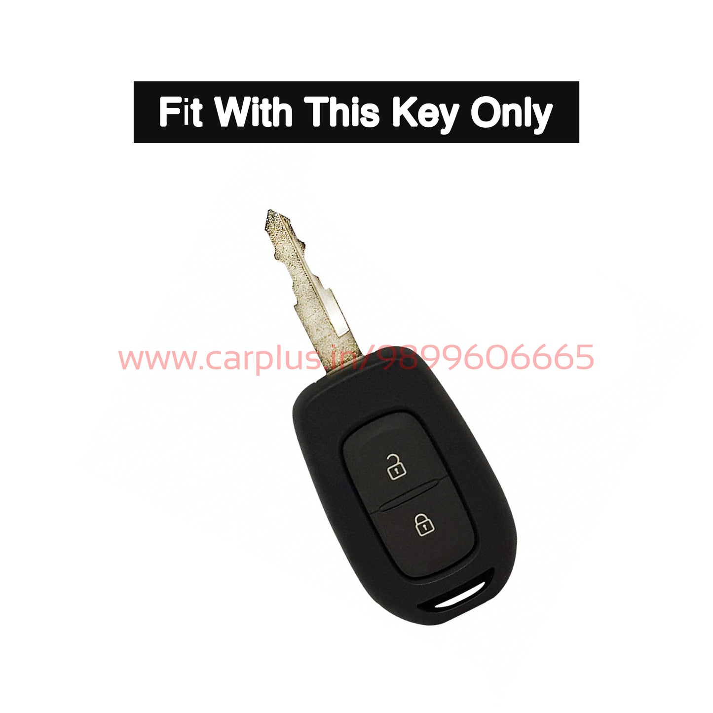 
                  
                    KMH Silicone Cover KC-17 for Renault-SILICONE KEY COVER-KEY CARE-Kwid-Black-CARPLUS
                  
                