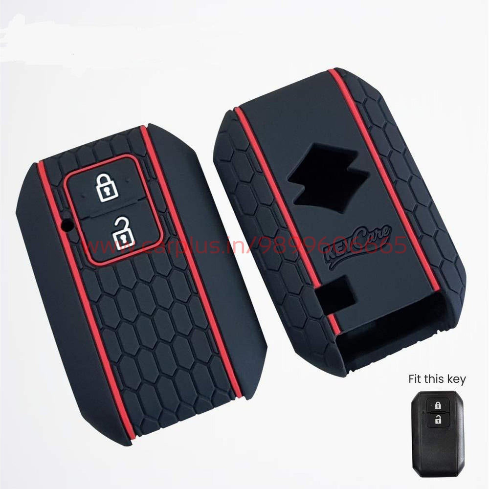 KMH Silicone Key Cover KC-05 for Maruti Suzuki (2019) KEY CARE KEY COVER.