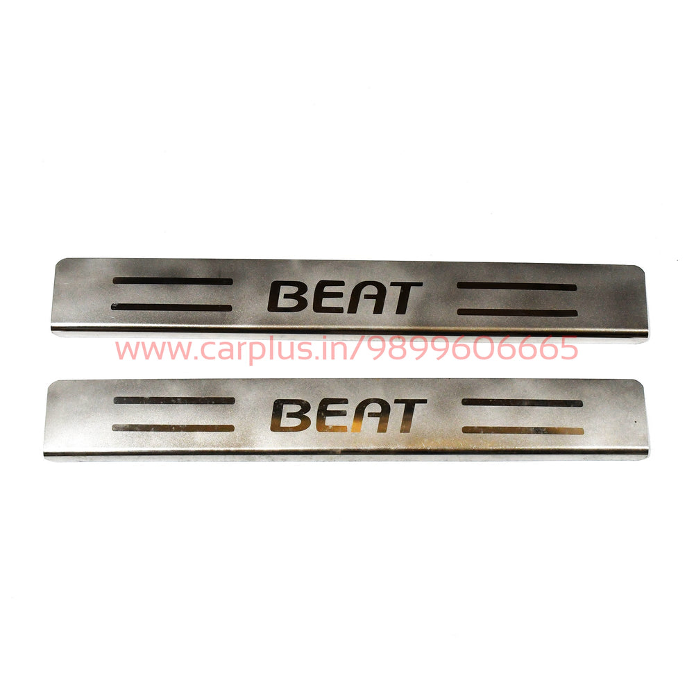 KMH Stainless Steel Door Sill Plate For Beat-DOOR SILL PLATE-KMH-DOOR SILL PLATE-CARPLUS