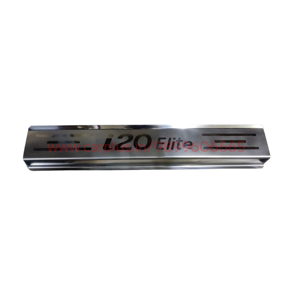 KMH Stainless Steel Door Sill Plate For Hyundai I20 Elite-DOOR SILL PLATE-KMH-DOOR SILL PLATES(LIGHT)-CARPLUS