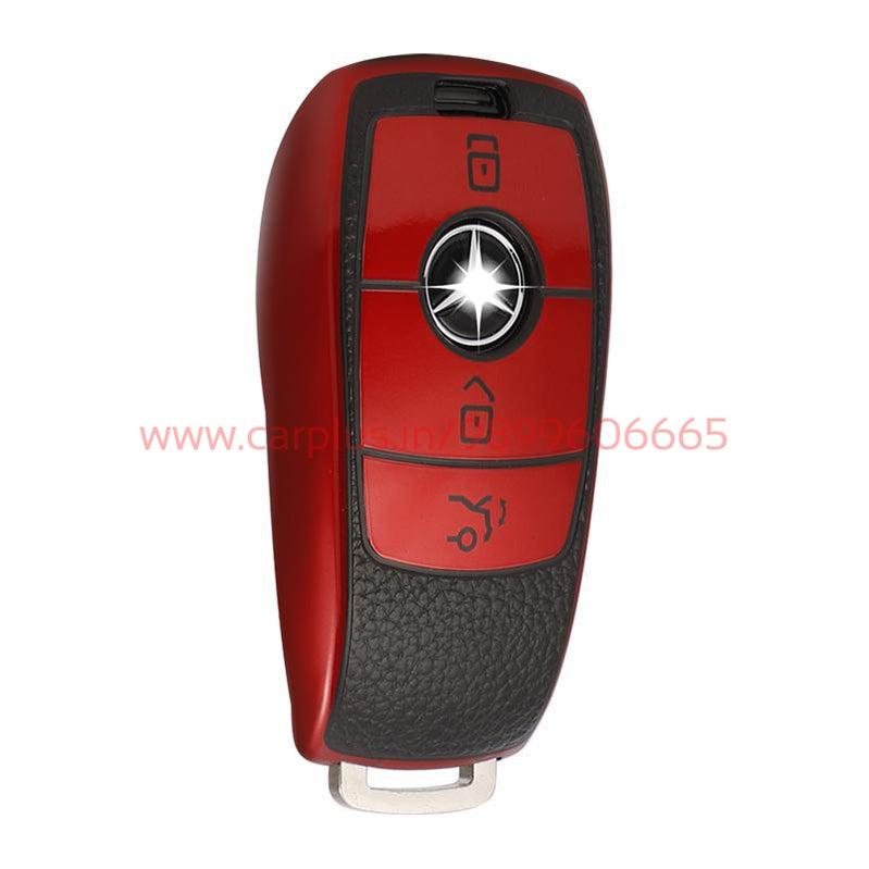 
                  
                    KMH TPU Leather Key Cover for Mercedes Benz (B09H-L03)-TPU KEY COVER-KMH-TPU KEY COVER-RED-CARPLUS
                  
                