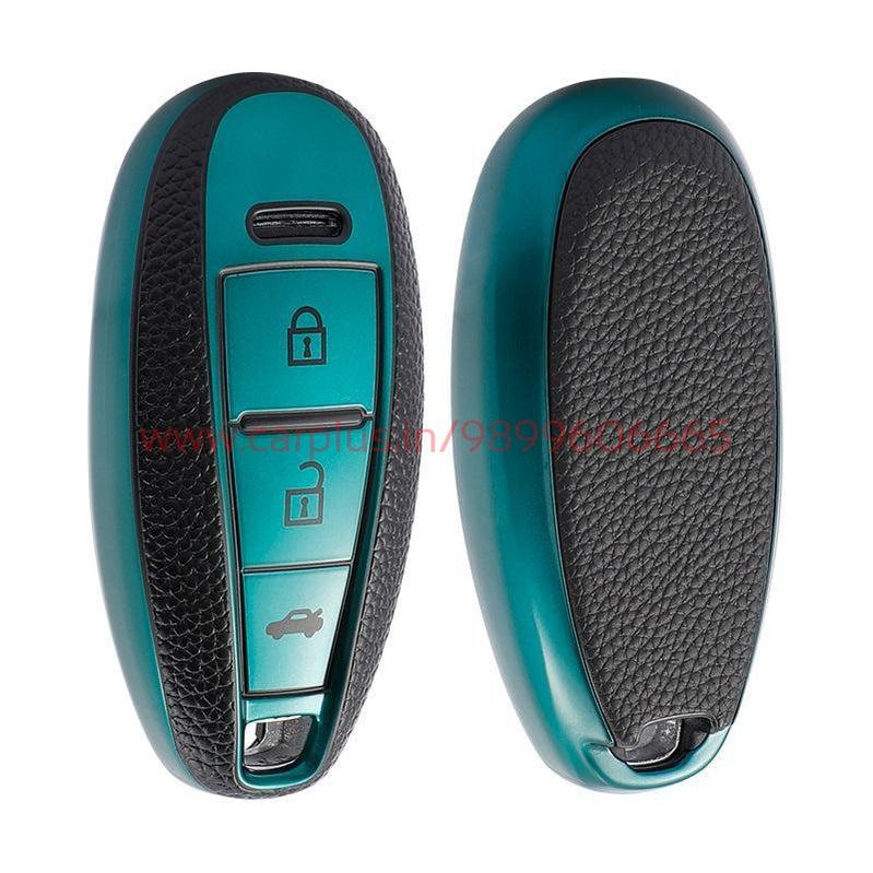 
                  
                    KMH TPU Leather Key Cover for Suzuki (SZK-A09H-C03)-TPU KEY COVER-KMH-TPU KEY COVER-GREEN-CARPLUS
                  
                