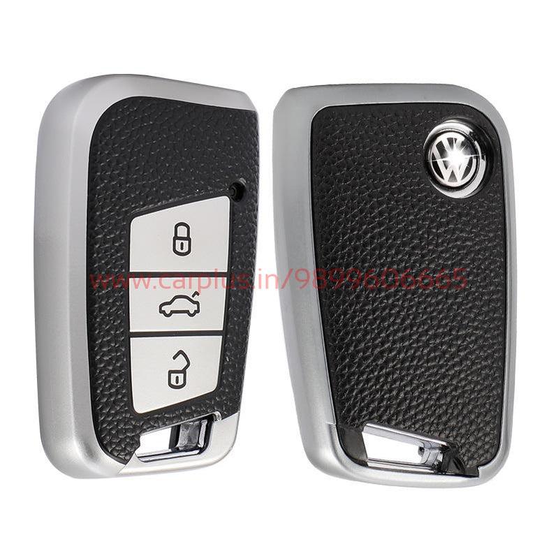 
                  
                    KMH TPU Leather Key Cover for Volkswagen (VW-D09H-L03)-TPU KEY COVER-KMH-TPU KEY COVER-SILVER-CARPLUS
                  
                
