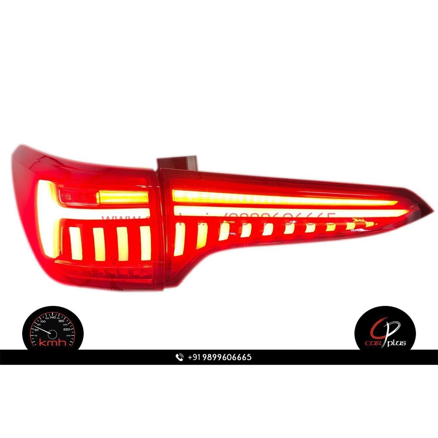 
                  
                    KMH Tail Lamps for Toyota Fortuner (2nd GEN, AUDI A7 Inspired) KMH-TAILLAMP AFTERMARKET TAIL LIGHT.
                  
                