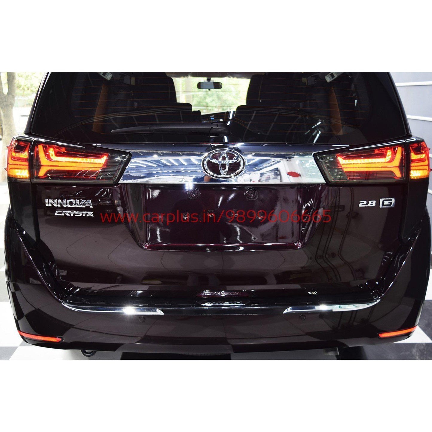 
                  
                    KMH Tail Lamps for Toyota Innova Crysta (2nd GEN, Audi Design) KMH-TAILLAMP AFTERMARKET TAIL LIGHT.
                  
                