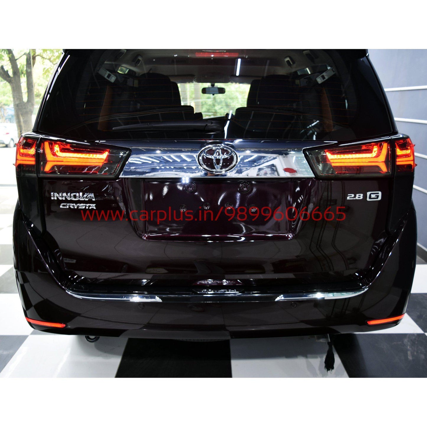 
                  
                    KMH Tail Lamps for Toyota Innova Crysta (2nd GEN, Audi Design) KMH-TAILLAMP AFTERMARKET TAIL LIGHT.
                  
                