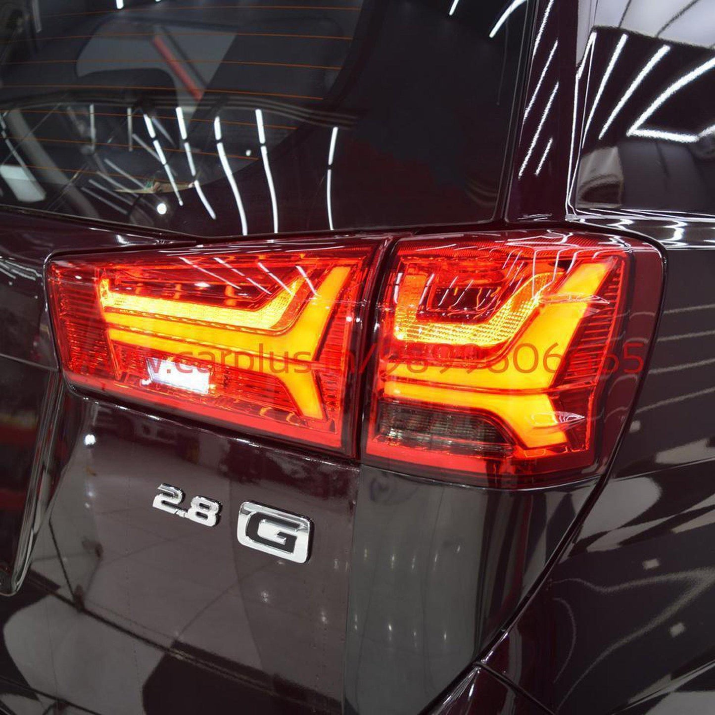 
                  
                    KMH Tail Lamps for Toyota Innova Crysta (2nd GEN, Audi Design) KMH-TAILLAMP AFTERMARKET TAIL LIGHT.
                  
                