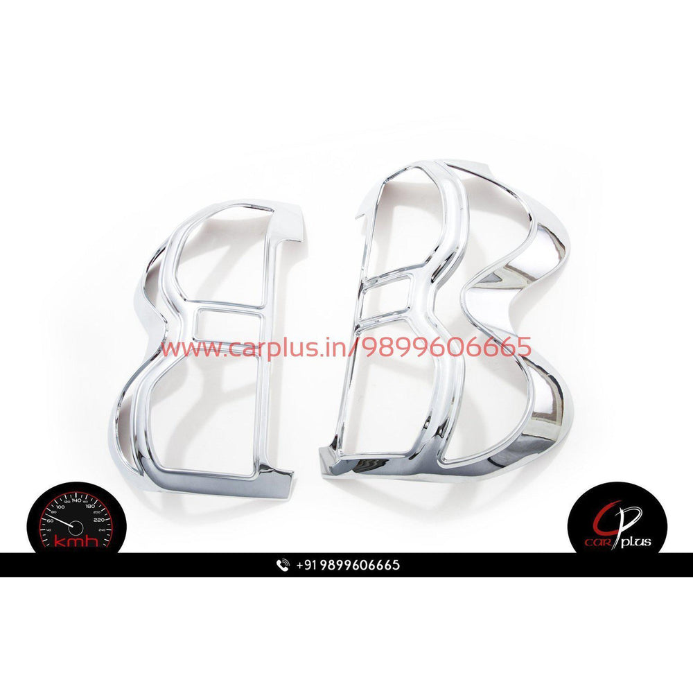 KMH Tail Light Cover Chrome for Mahindra Scorpio (2014, Set of 2Pcs) CN LEAGUE EXTERIOR.