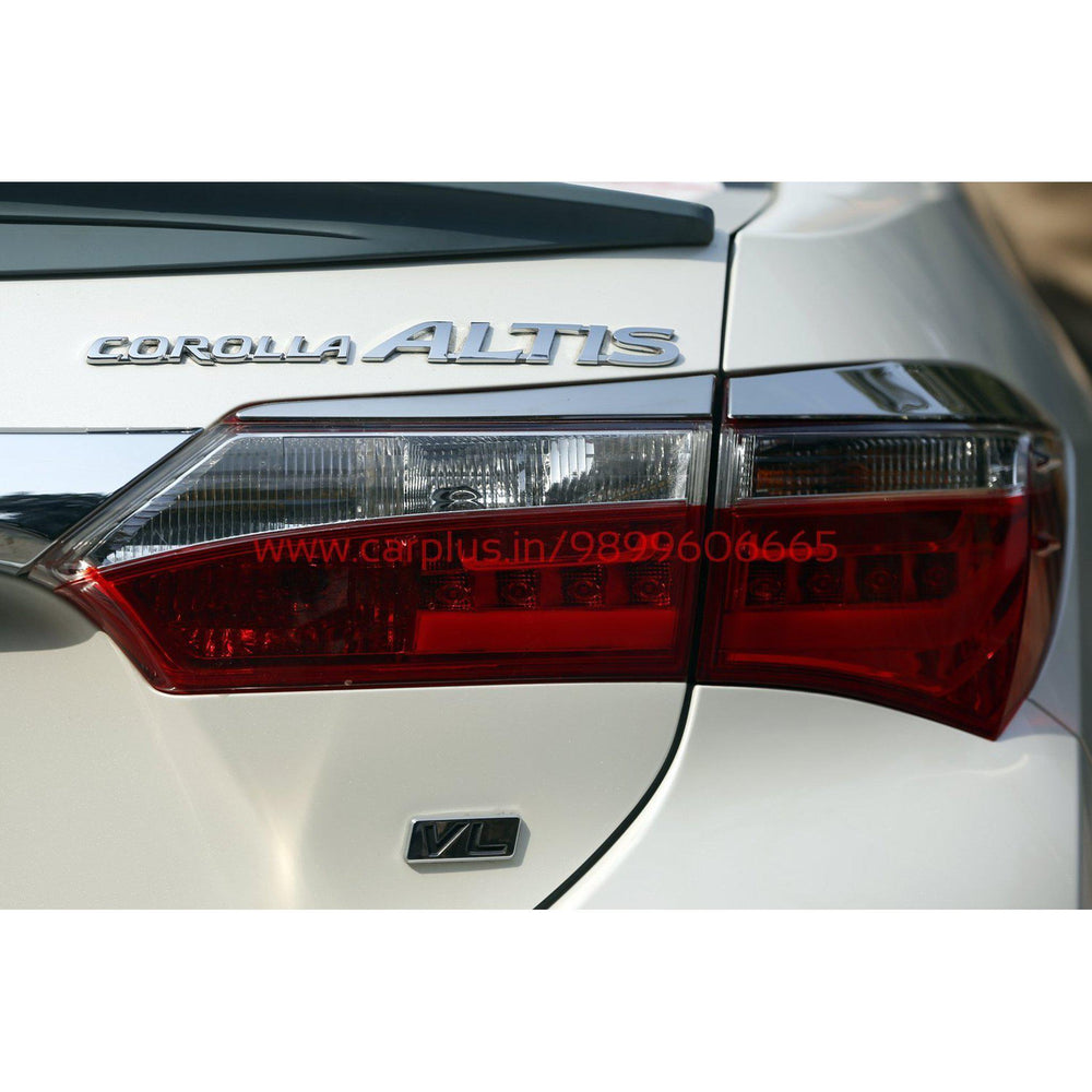KMH Tail Light Cover Chrome for Toyota Altis (2014, Set of 4Pcs) CN LEAGUE EXTERIOR.