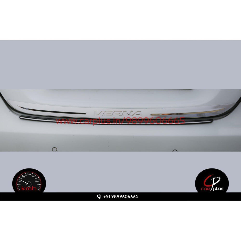 KMH Trunk Steamer Chrome for Hyundai Verna Fluidic (1Pc) CN LEAGUE EXTERIOR.