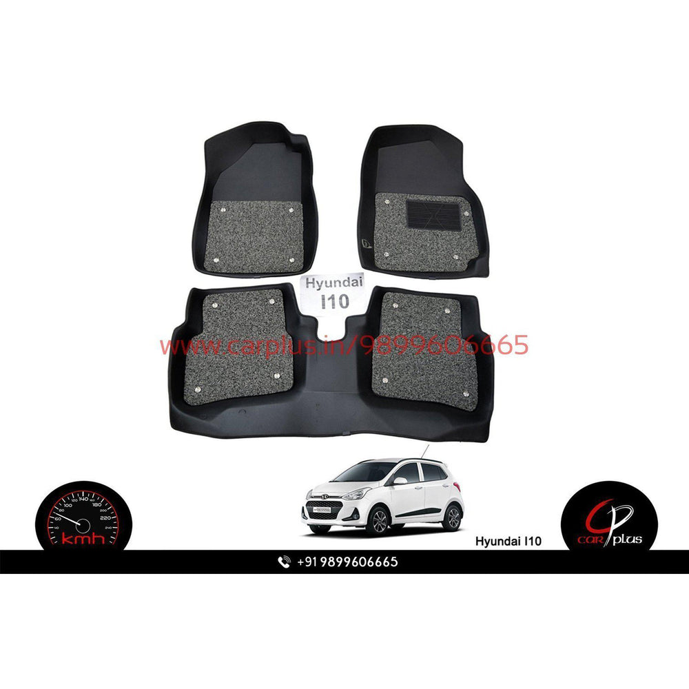 KMH Velcro 5D + COIL MATS for Hyundai I10 (Black) KMH-5D + COIL MATS 5D + COIL MATS.