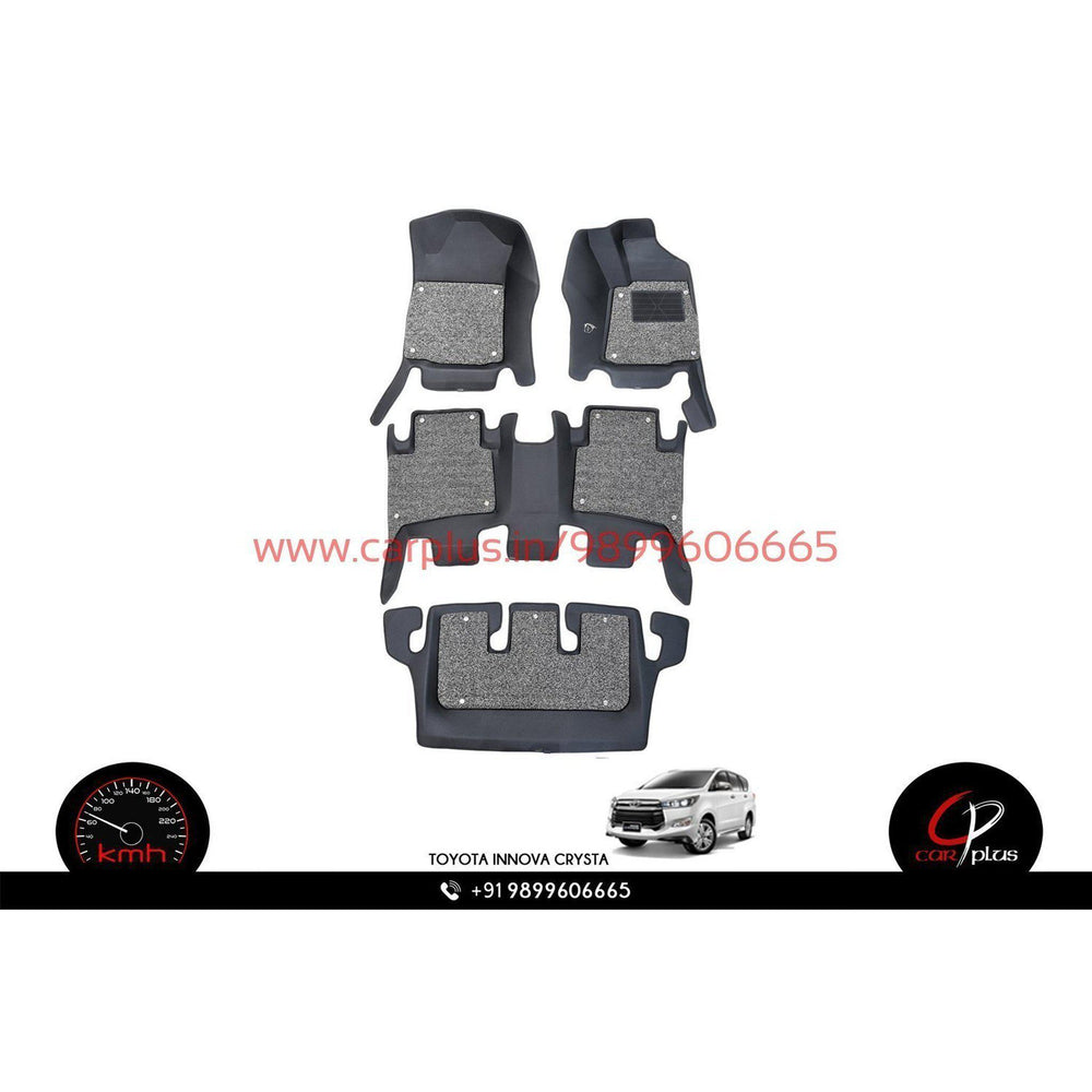 KMH Velcro 5D + COIL MATS for Toyota Innova Crysta A/T (2nd GEN) KMH-5D + COIL MATS 5D + COIL MATS.