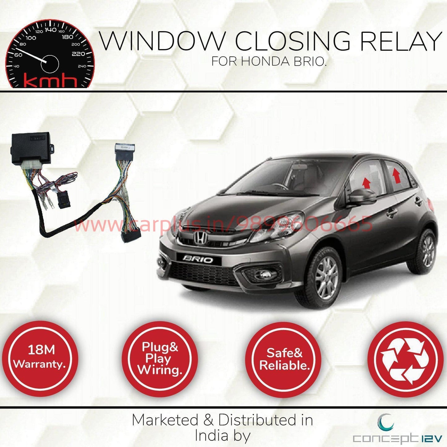 
                  
                    KMH Window Closer For Honda Brio KMH-WINDOW CLOSER WINDOW CLOSER.
                  
                