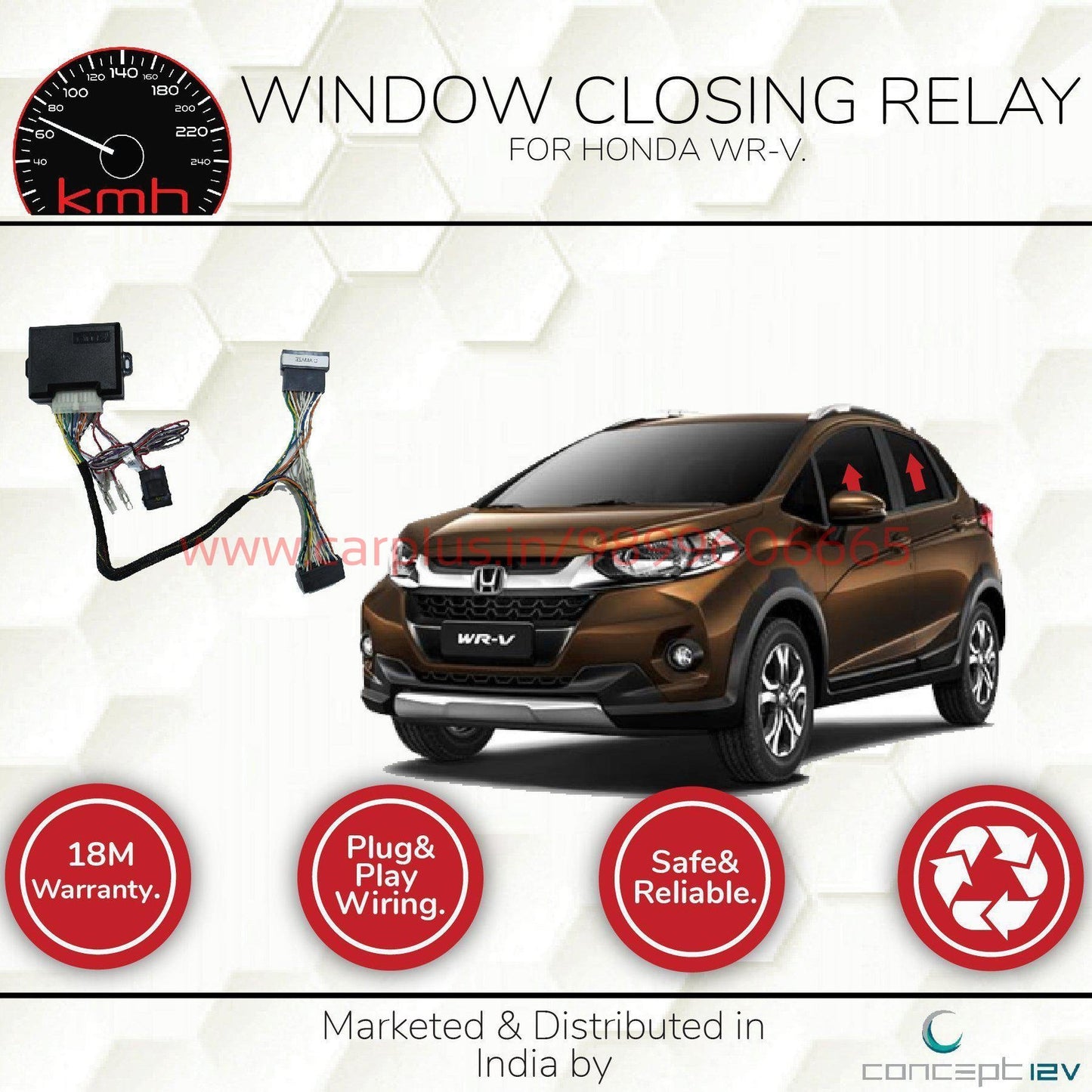 
                  
                    KMH Window Closer For Honda WRV (1st GEN) KMH-WINDOW CLOSER WINDOW CLOSER.
                  
                