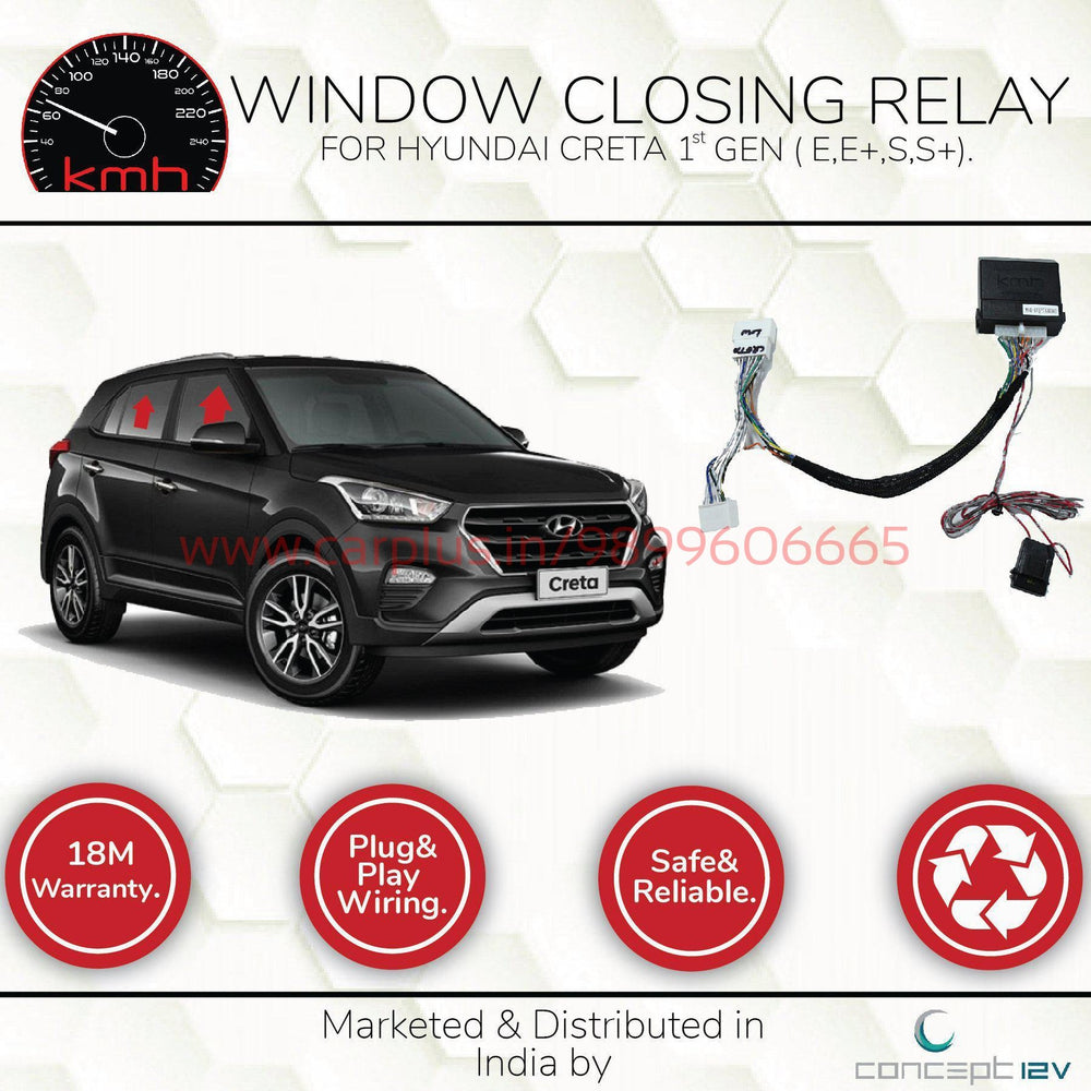 
                  
                    KMH Window Closer for Hyundai Creta (1st GEN, 1st GEN FL) KMH-WINDOW CLOSER WINDOW CLOSER.
                  
                