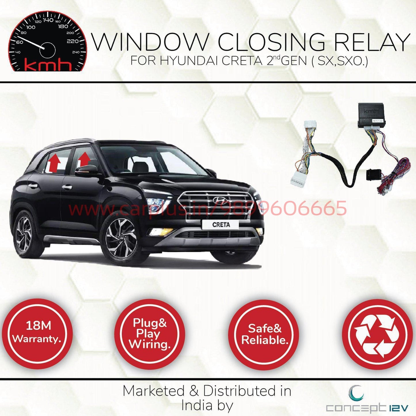 
                  
                    KMH Window Closer for Hyundai Creta (2nd GEN) KMH-WINDOW CLOSER WINDOW CLOSER.
                  
                