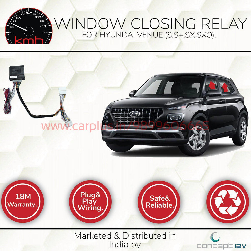 KMH Window Closer for Hyundai Venue (1st GEN) KMH-WINDOW CLOSER WINDOW CLOSER.