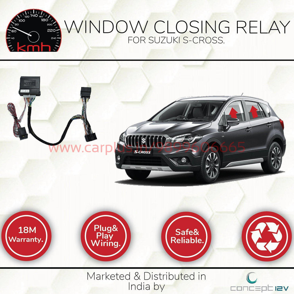KMH Window Closer for Maruti Suzuki SCross (2nd GEN FL) KMH-WINDOW CLOSER WINDOW CLOSER.