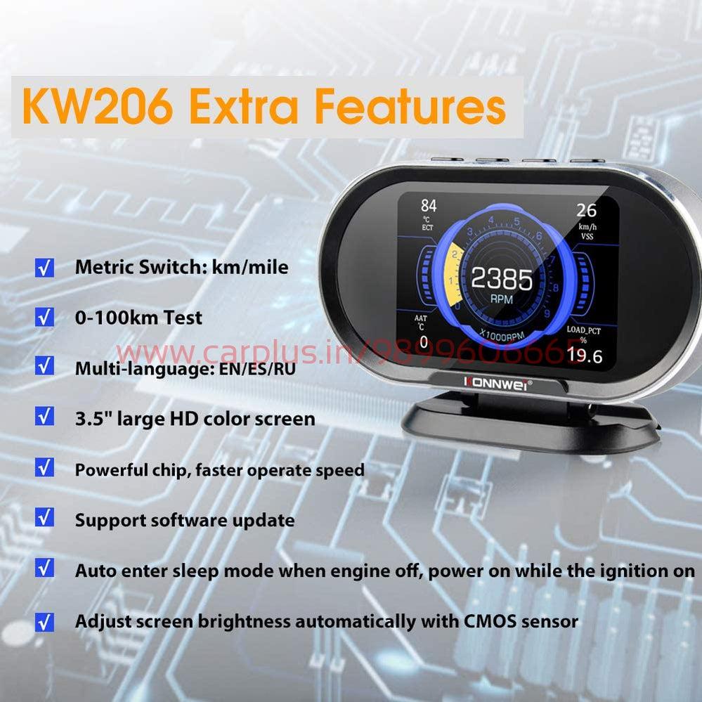 
                  
                    KONNWEI OBD Speedometer KW206 Car HUD Digital Meter Gauge-PRICE & IMAGES PENDING-KONNWEI-CARPLUS
                  
                