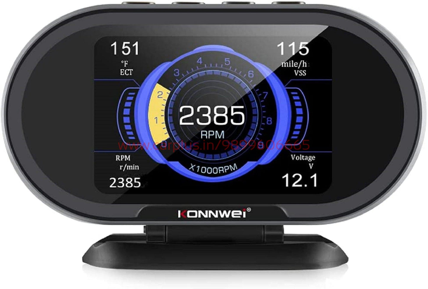 
                  
                    KONNWEI OBD Speedometer KW206 Car HUD Digital Meter Gauge-PRICE & IMAGES PENDING-KONNWEI-CARPLUS
                  
                