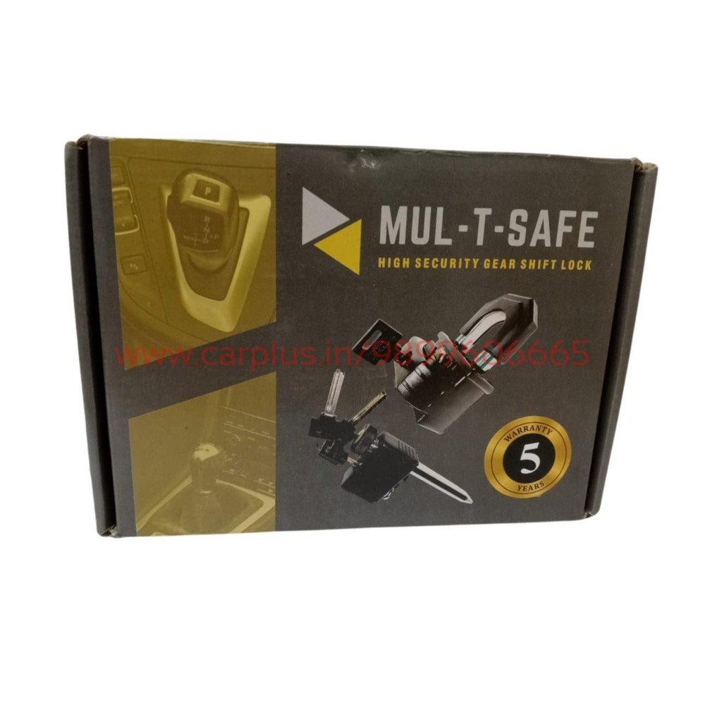 MUL-T-SAFE Gear Lock(Pin Type) MTS-P01-GEAR LOCK-MUL-T-SAFE-BLACK-CARPLUS