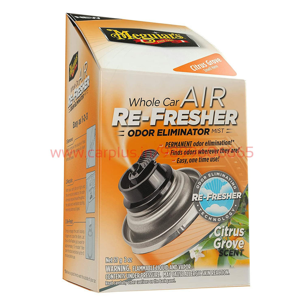 
                  
                    Meguiars Air Odor Remover Re-fresher (Citrus Grove)-AIR REFRESHER-MEGUIARS-CARPLUS
                  
                