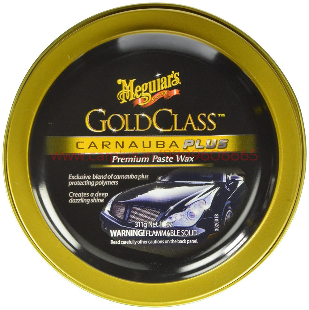 Meguiar's G7014J Gold Class Carnauba Plus Paste Wax (311 ml)-CONSUMABLES-MEGUIARS-CARPLUS