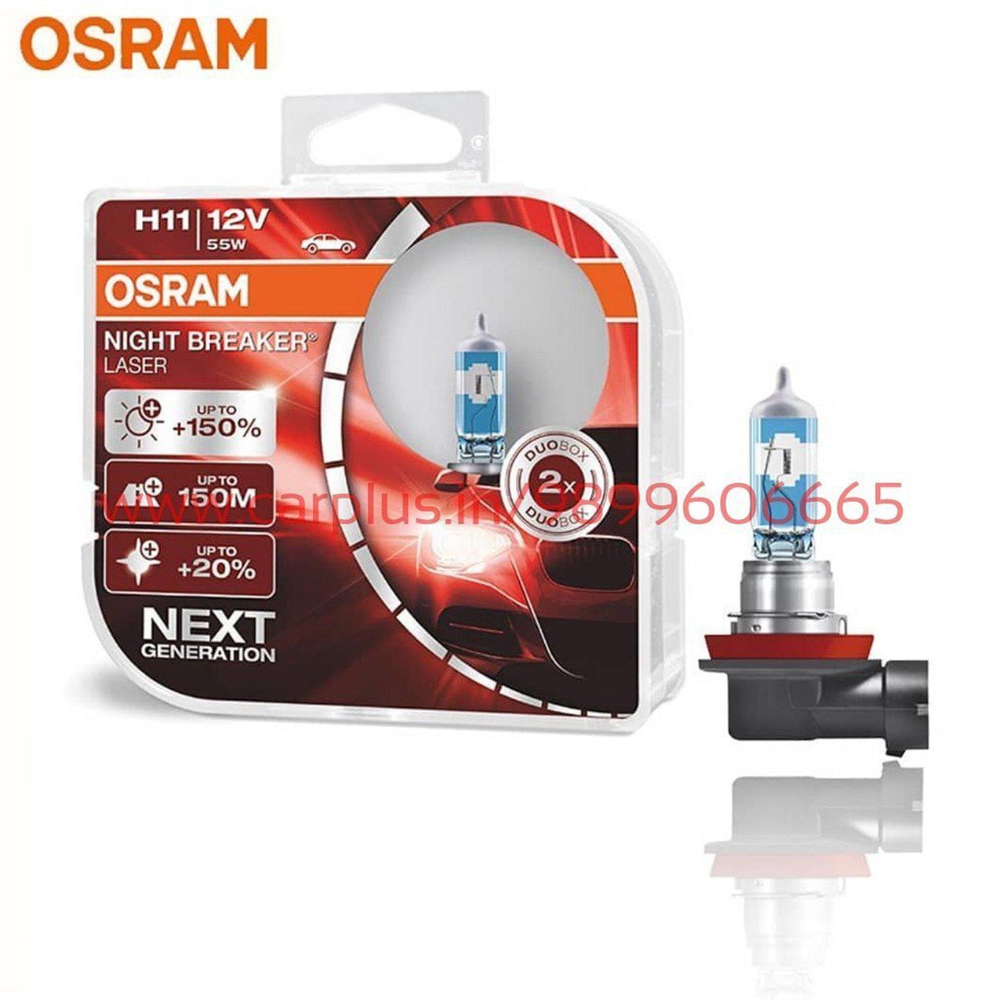 
                  
                    Osram Night Breaker Laser (TWIN PACK) OSRAM PERFORMANCE BULBS.
                  
                