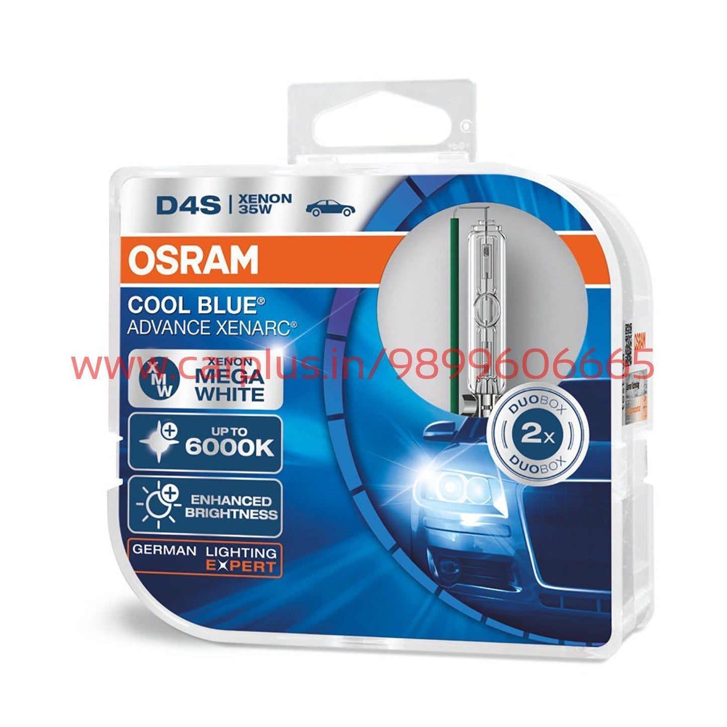 
                  
                    OSRAM Xenarc Cool Blue Intense (Set Of 2PCS) OSRAM PERFORMANCE BULBS.
                  
                
