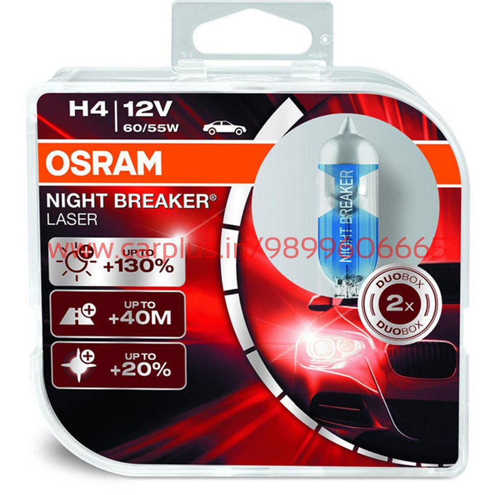Osram Night Breaker Laser (TWIN PACK) OSRAM PERFORMANCE BULBS.