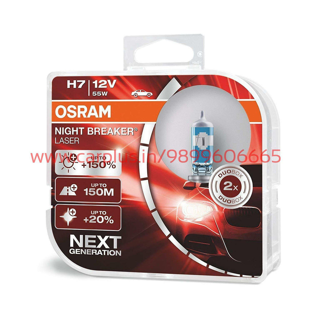
                  
                    Osram Night Breaker Laser (TWIN PACK) OSRAM PERFORMANCE BULBS.
                  
                