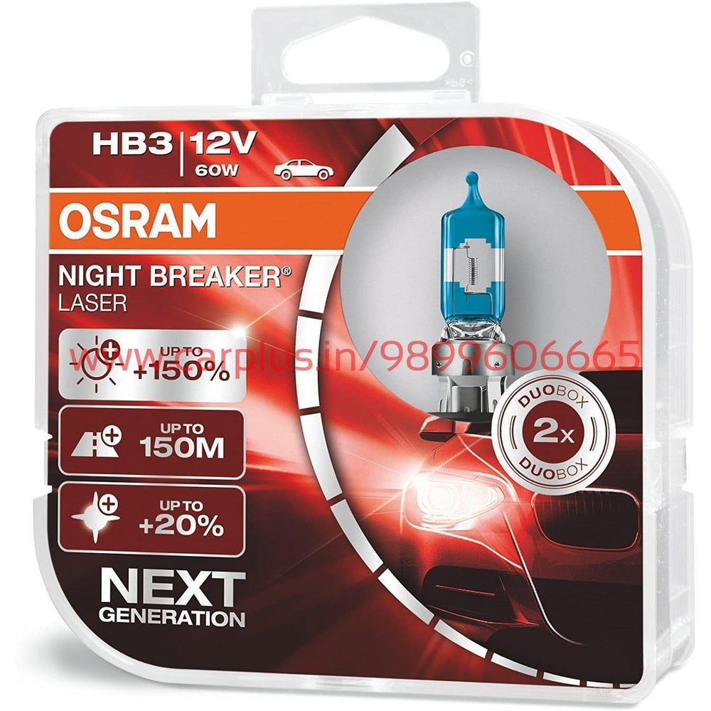 
                  
                    Osram Night Breaker Laser (TWIN PACK) OSRAM PERFORMANCE BULBS.
                  
                