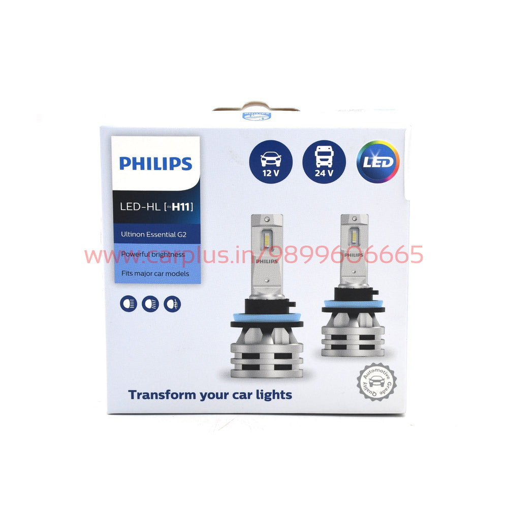 
                  
                    PHILIPS Ultinon Essential G2 LED Car Headlight Bulb-LED HEAD LAMP-PHILIPS-H11-CARPLUS
                  
                