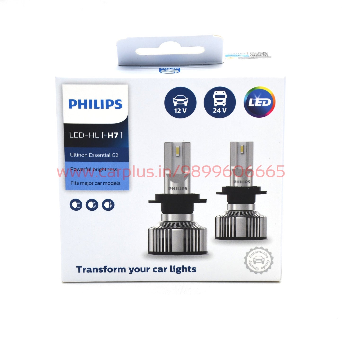 
                  
                    PHILIPS Ultinon Essential G2 LED Car Headlight Bulb-LED HEAD LAMP-PHILIPS-H7-CARPLUS
                  
                