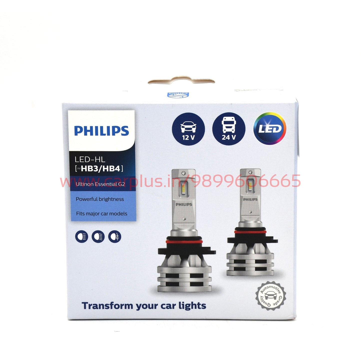 
                  
                    PHILIPS Ultinon Essential G2 LED Car Headlight Bulb-LED HEAD LAMP-PHILIPS-HB3/ HB4-CARPLUS
                  
                