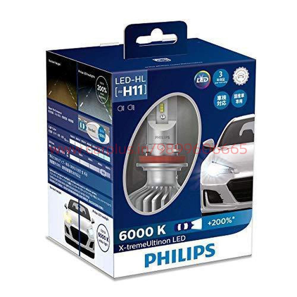 PHILIPS X-tremeUltinon LED Headlight 6000K – CARPLUS